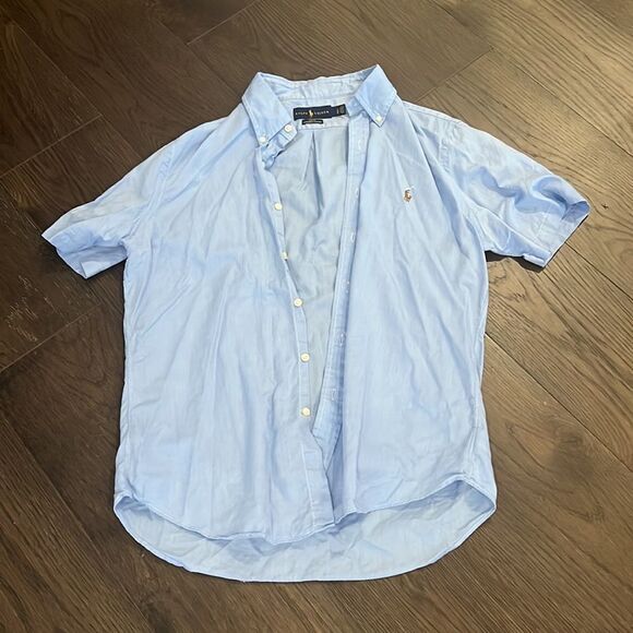 POLO RALPH LAUREN SHORT SLEEVE SHIRT - Large - Picture 4 of 9